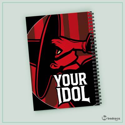 دفتر یادداشت kpop demons hunter - jinu