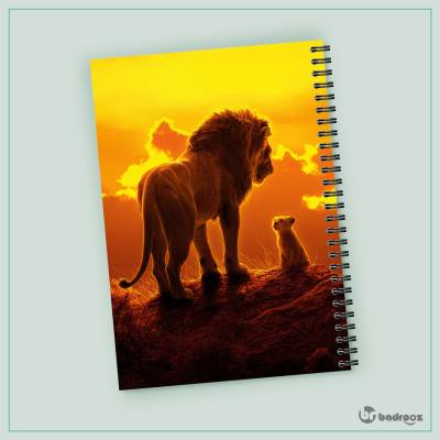 دفتر یادداشت دفتر فانتزی طرح شیرشاه