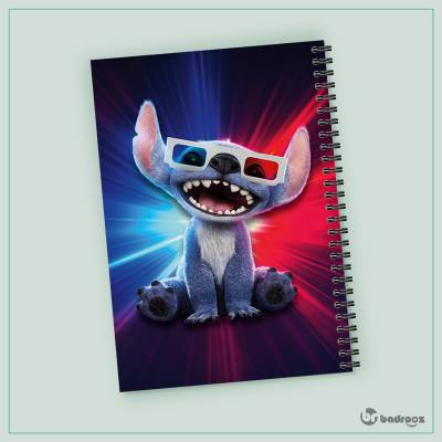 دفتر یادداشت دفتر فانتزی طرح لیلو و استیچ
