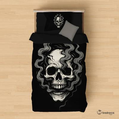 روتختی یک نفره اسکلت در حال دود شدن