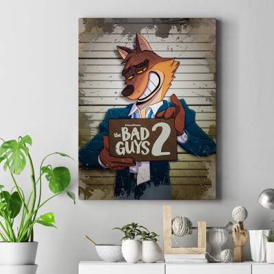 تابلو کنواس (بوم) BAD GUYS