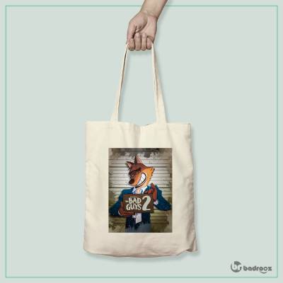 کیف خرید کتان (توت بگ) BAD GUYS