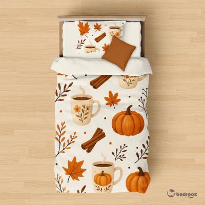 روتختی یک نفره قهوه در پاییز