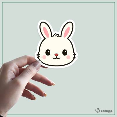 استیکر و برچسب خرگوشک-bunny