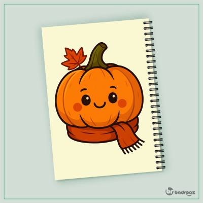 دفتر یادداشت کدو تنبل کارتونی