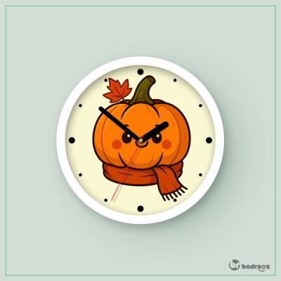 ساعت دیواری  کدو تنبل کارتونی