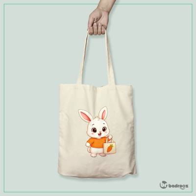 کیف خرید کتان (توت بگ) خرگوش و توت بگ