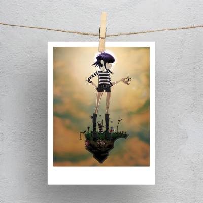 پولاروید(فتوکارت) گوریلاز (Gorillaz)-1