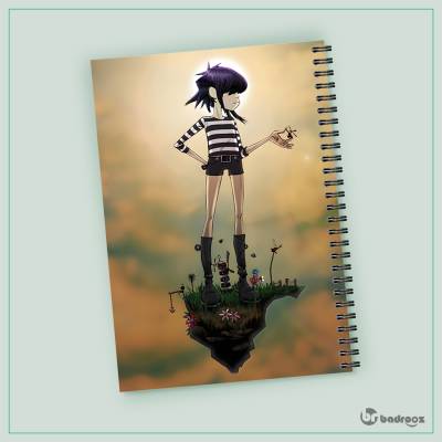 دفتر یادداشت گوریلاز (Gorillaz)-1