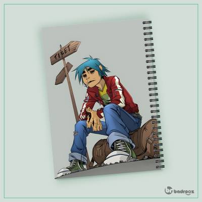 دفتر یادداشت گوریلاز (Gorillaz)-2