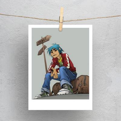 پولاروید(فتوکارت) گوریلاز (Gorillaz)-2