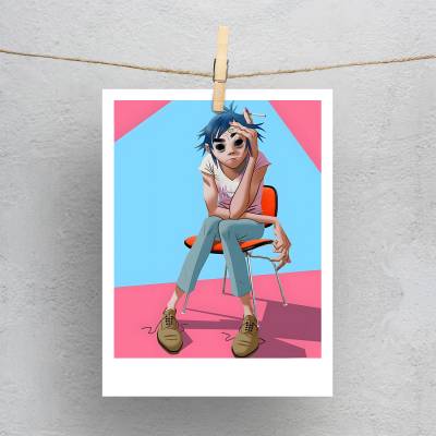 پولاروید(فتوکارت) گوریلاز (Gorillaz)-9