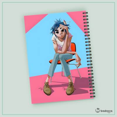 دفتر یادداشت گوریلاز (Gorillaz)-9