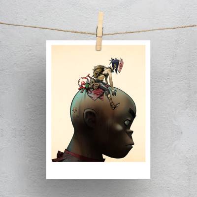 پولاروید(فتوکارت) گوریلاز (Gorillaz)-10