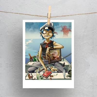 پولاروید(فتوکارت) گوریلاز (Gorillaz)-13