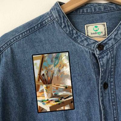 پچ حرارتی (برچسب لباس) نقاش باشی3