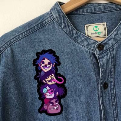 پچ حرارتی (برچسب لباس) گوریلاز (Gorillaz)-18