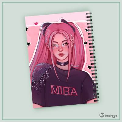 دفتر یادداشت mira kpop demon hunters