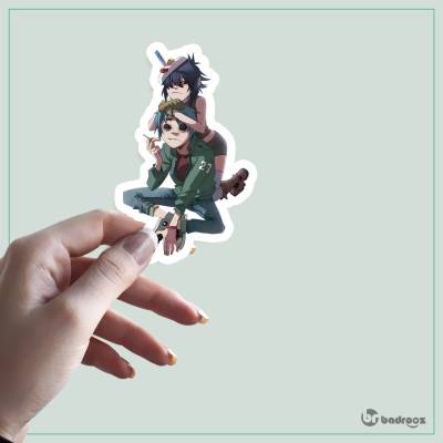 استیکر و برچسب گوریلاز (Gorillaz)-21