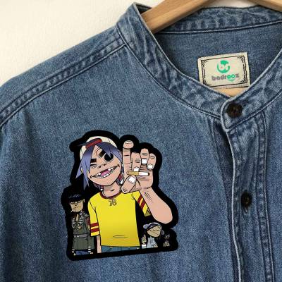 پچ حرارتی (برچسب لباس) گوریلاز (Gorillaz)-22