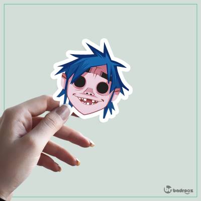 استیکر و برچسب گوریلاز (Gorillaz)-28