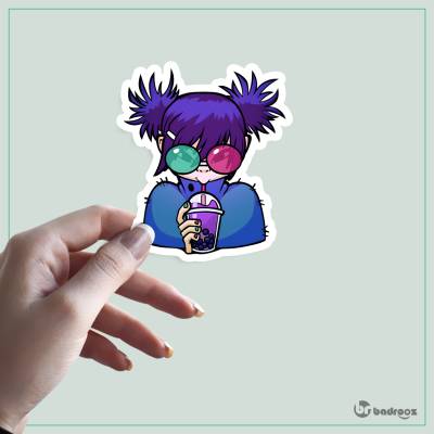 استیکر و برچسب گوریلاز (Gorillaz)-29