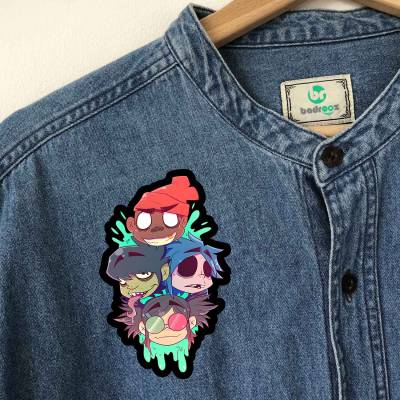 پچ حرارتی (برچسب لباس) گوریلاز (Gorillaz)-32