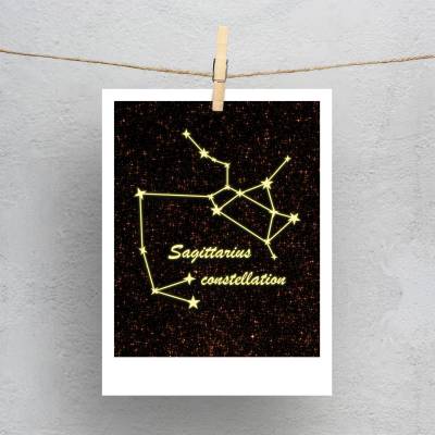 پولاروید(فتوکارت) صورت فلکی آذر (Sagittarius)