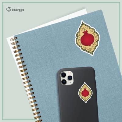 استیکر و برچسب انار و ترنج