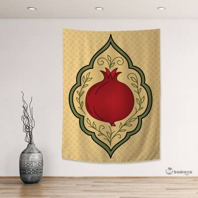 بک دراپ انار و ترنج