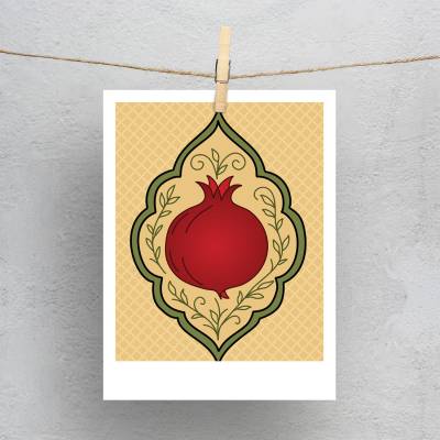 پولاروید(فتوکارت) انار و ترنج