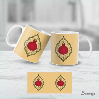 ماگ  انار و ترنج