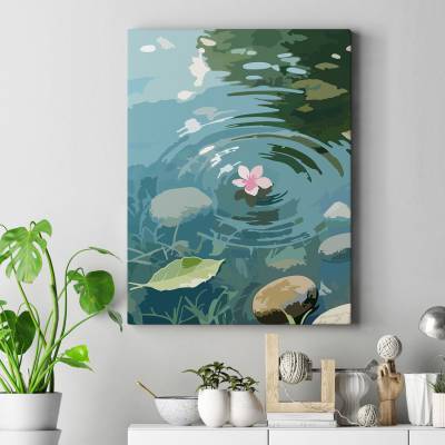 تابلو کنواس (بوم) نقطه ارامش