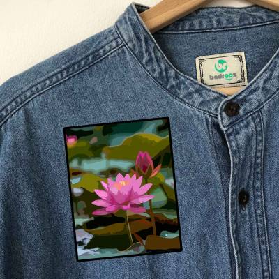 پچ حرارتی (برچسب لباس) طلوع در مرداب