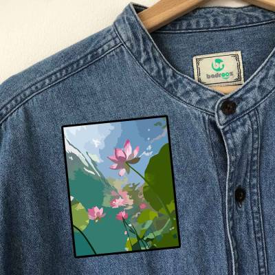 پچ حرارتی (برچسب لباس) آبی رهایی