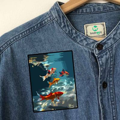 پچ حرارتی (برچسب لباس) رقص در اب