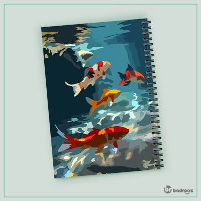 دفتر یادداشت رقص در اب