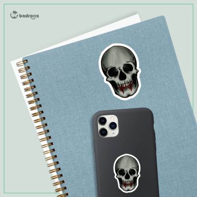 استیکر و برچسب استیکر جمجمه ومپایر