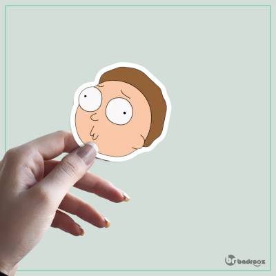 استیکر و برچسب مورتی (Morty)-1