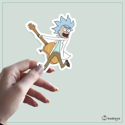 استیکر و برچسب ریک کوچولو (Tiny Rick)-1