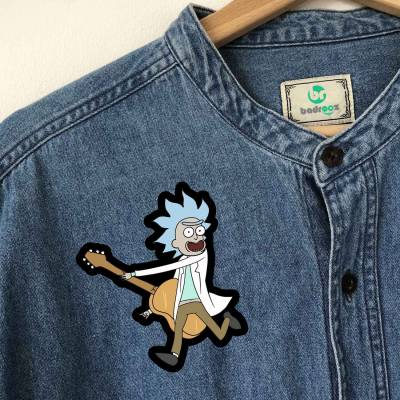 پچ حرارتی (برچسب لباس) ریک کوچولو (Tiny Rick)-1