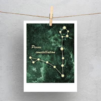پولاروید(فتوکارت) صورت فلکی اسفند (Pisces)
