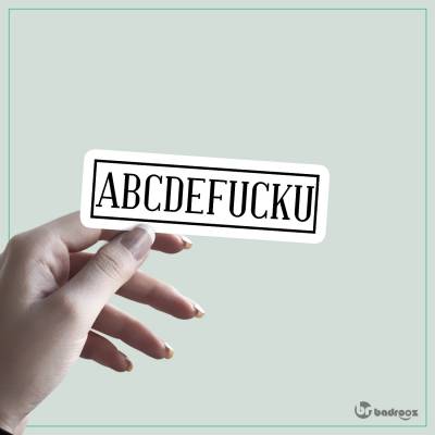 استیکر ABCDEF