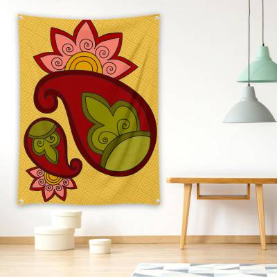 دراپ بنر بته‌جقه سنتی