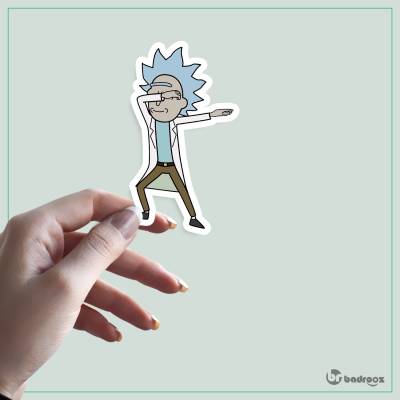 استیکر و برچسب ریک کوچولو (Tiny Rick)-2