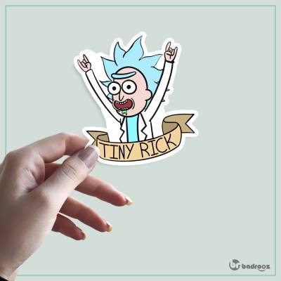 استیکر و برچسب ریک کوچولو (Tiny Rick)-3