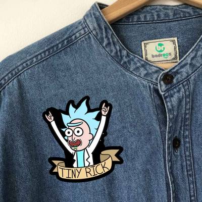 پچ حرارتی (برچسب لباس) ریک کوچولو (Tiny Rick)-3