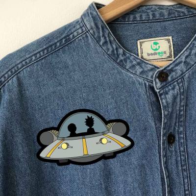 پچ حرارتی (برچسب لباس) ریک و مورتی (Rick and Morty) -1