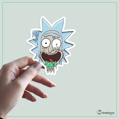 استیکر و برچسب ریک (Rick)-3