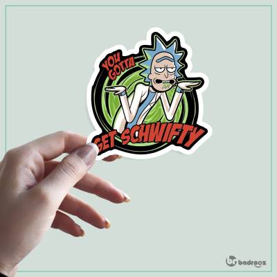 استیکر و برچسب ریک (Rick)-5